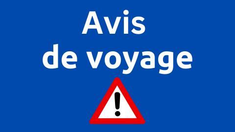 Avis de voyage - 1